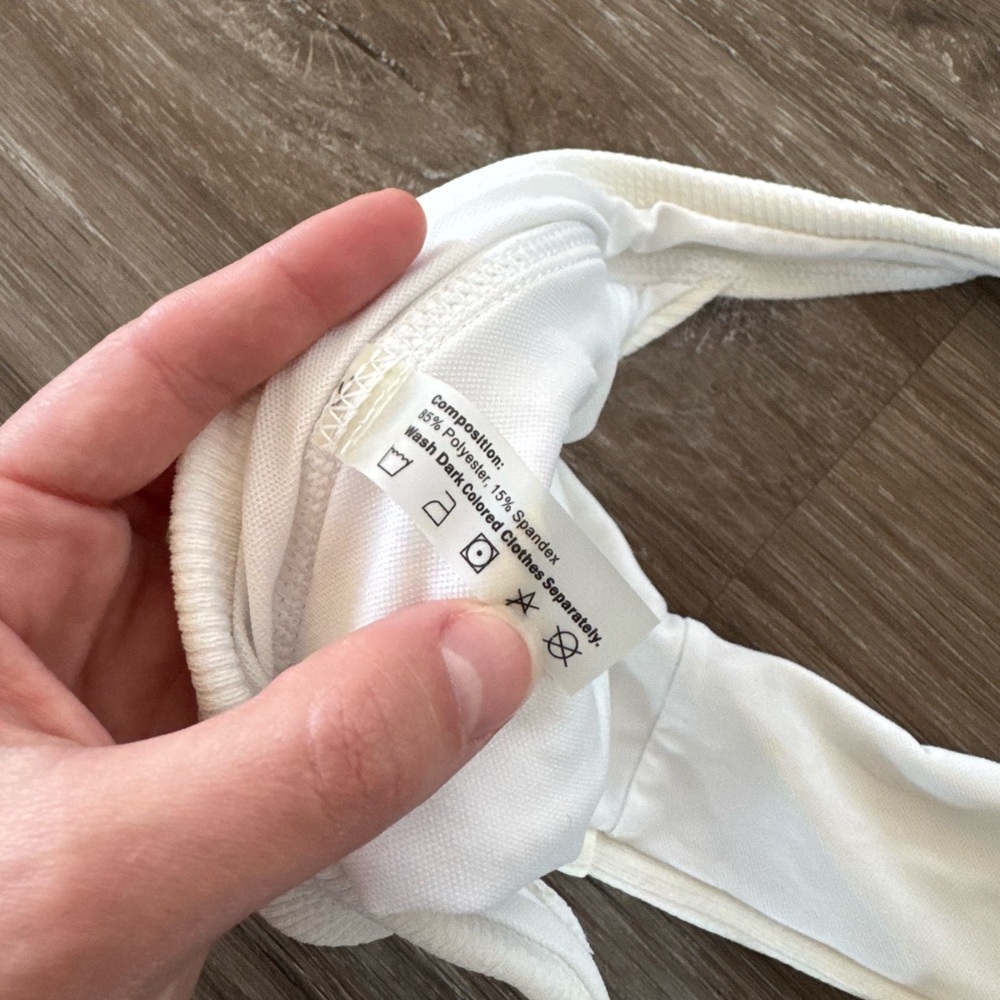 White cut out bikini set - Picture 4 of 4